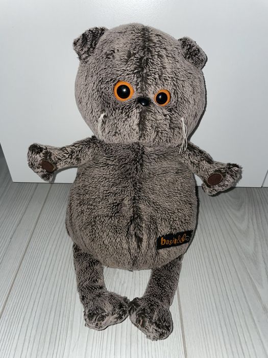 мягкая игрушка кот басик