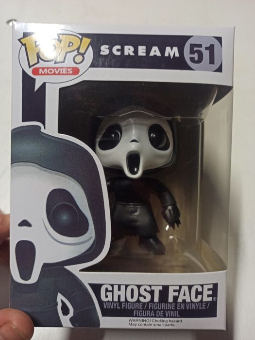 Крик фигурка Funko POP виниловая 51 Scream Призрачное лицо Ghost Face