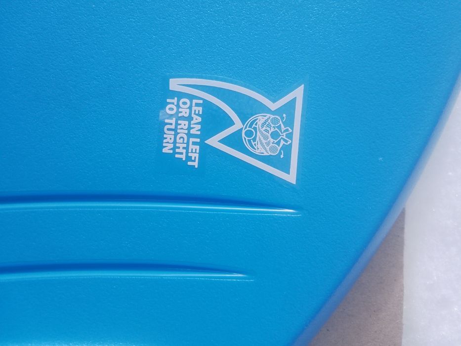 Санки-ледянка льодянка Plastkon Supernova 60см сині