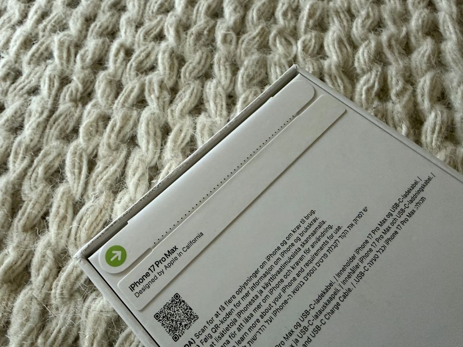 Nowy Apple iPhone 17 Pro max 256gb deep blue