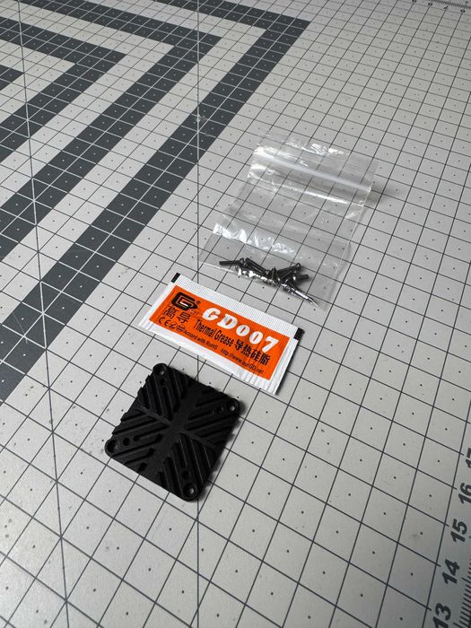 GepRC DJI O3 Air unit aluminiowy radiator