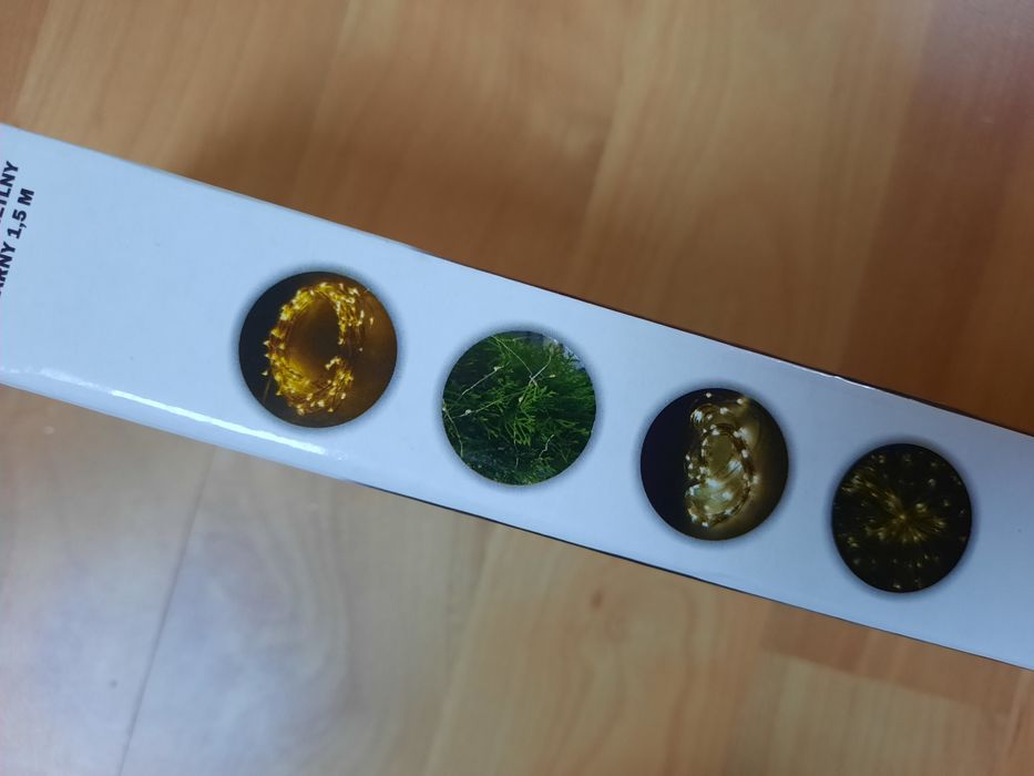 Łańcuch świetlny solarny 1,5m