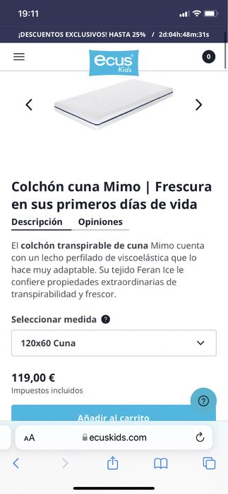Colchão para cama 1,20 como novo