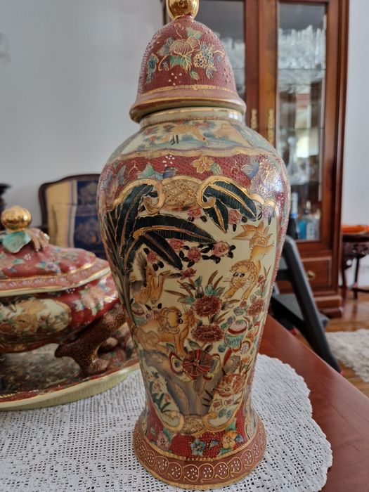 Conjunto de peças de decoração