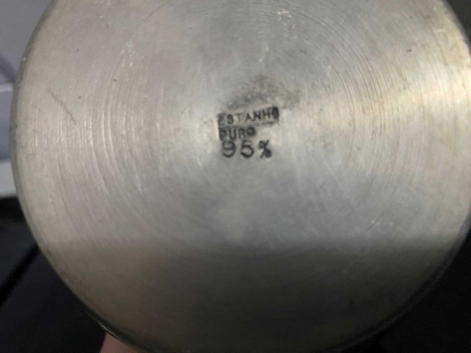 Serviço de chá de 4 peças 95% Puro Estanho