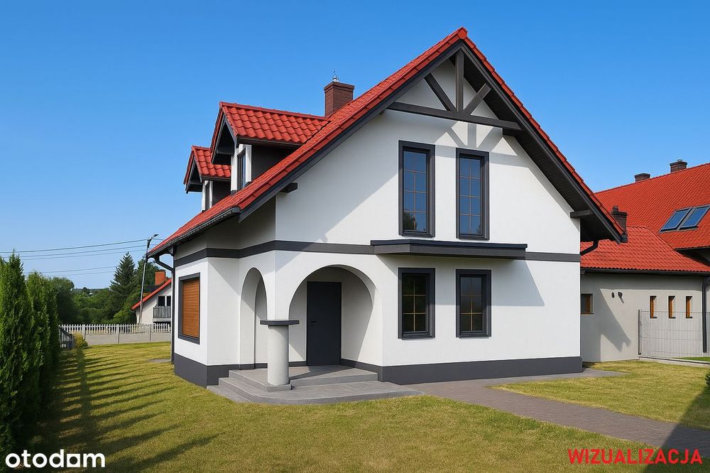 2 DOMY 160 m2 i 80 m2 na dużej działkce 1552 m2 DUŻY POTENCJAŁ