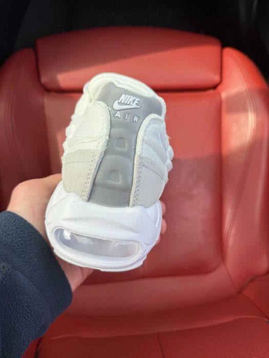 (ОПЛАТА ПІСЛЯ ОГЛЯДУ)Nike air max 95 x CDG white Найк аір макс 95