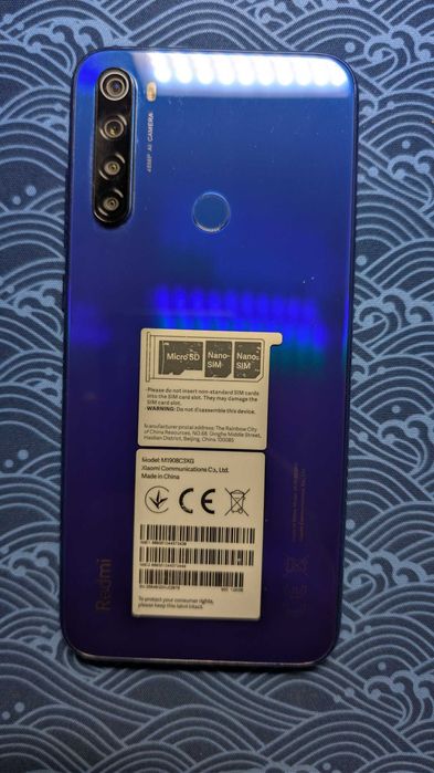 Смартфон Xiaomi Redmi Note 8T 4/128GB Starscape Blue