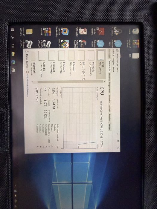 Tablet 13” touch Windows Industrial Diagnostico Auto Motion Computing i5 8GB RAM 512GB M2 DualBoot