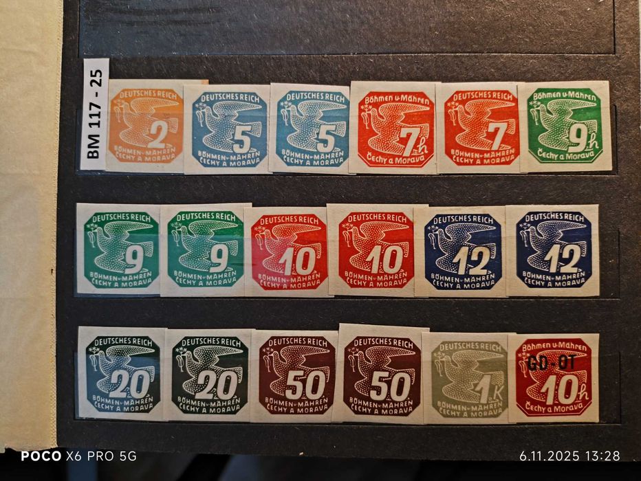 Znaczki Czechy i Morawy Warszawa Żoliborz • OLX.pl