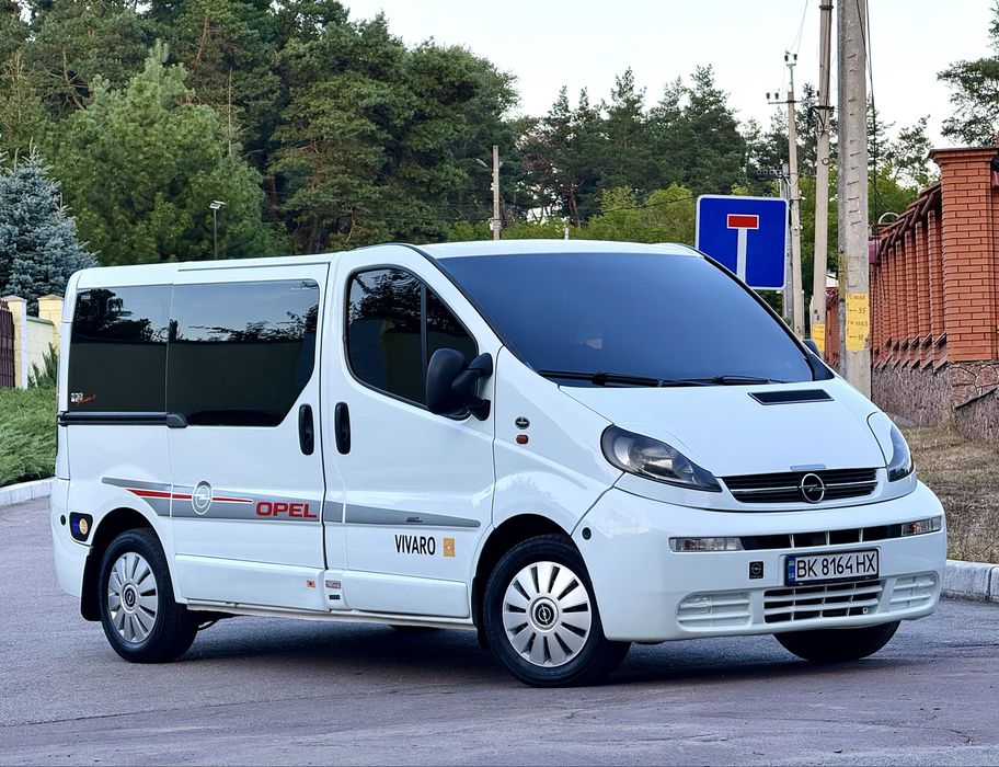 Opel Vivaro 1.9 ПАСАЖИР 9 Місць! Ідеальний Стан Гаражне зберігання 1 ВЛАСНИК!