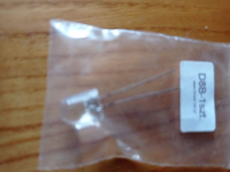 Dioda LED 8 Biała sztuk 1
