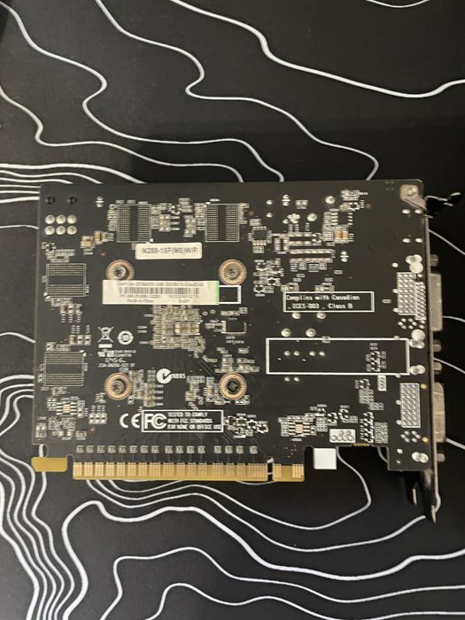 Продам відеокарту GeForce GTX650ti 1gb в виконанні Zotac