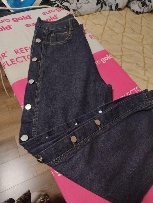 Широкі джинси для хлопчика 152-158