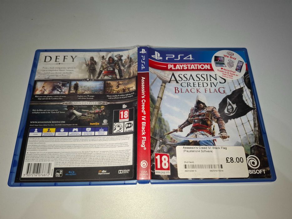 Assassin's Creed Black Flag - Sony PS4