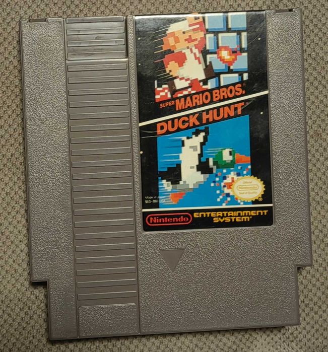 Super Mario Bros & Duck Hunt NES Nintendo Entertainment System NTSCbdb