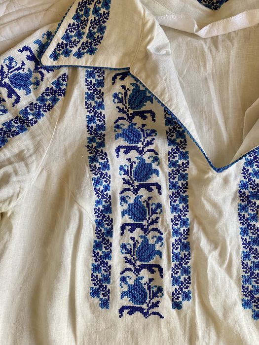 Вишиванка льон