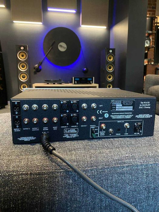 Попередній підсилювач Manley WAVE DAC Tube Preamplifer