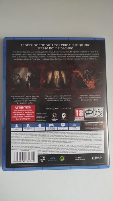 Jogos PS4 Agony PlayStation