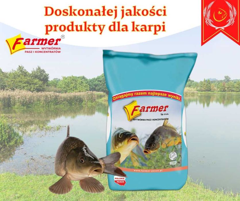 pasza do ryb  Karpii Farmer