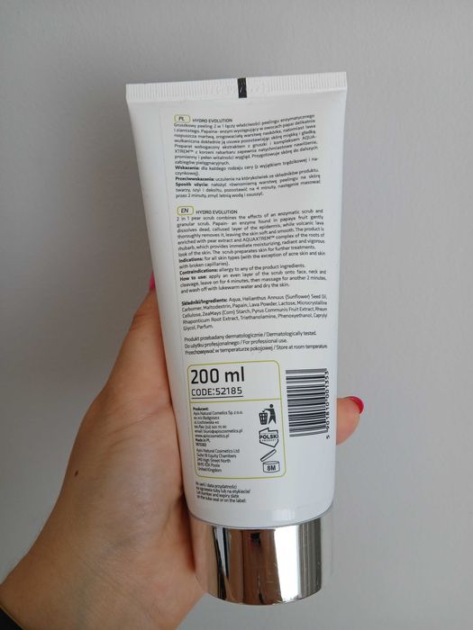 Apis Professional Nowy Enzymatyczny Peeling Gruszkowy z Lawą 200 ml