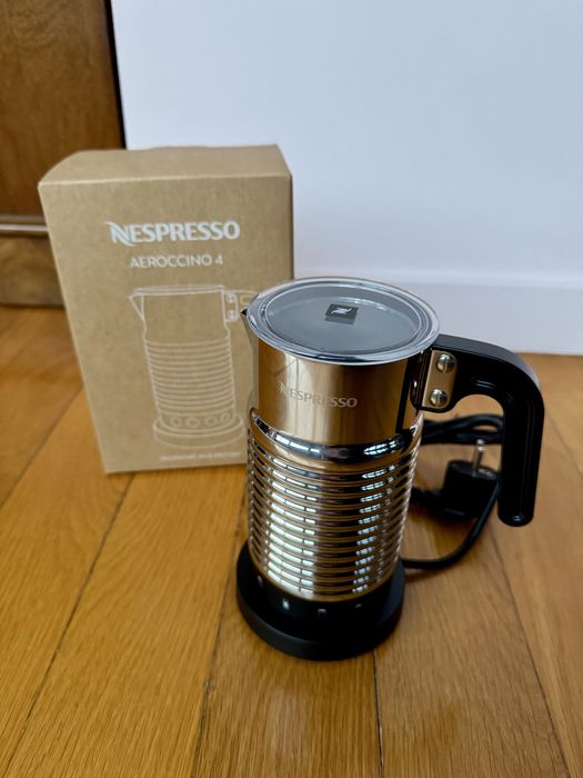 NOVO Nespresso Aeroccino 4 - Batedor de Leite NUNCA USADO (com caixa)