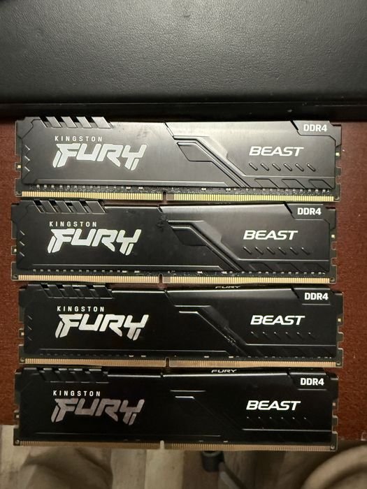 Kingstone furry beast ddr4 128GB 4x32gb