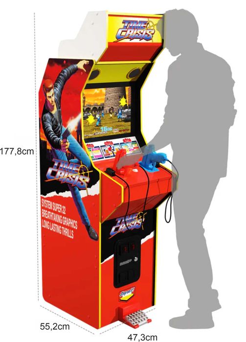 "Time Crisis" Máquina de Jogos (Arcade) - Novas