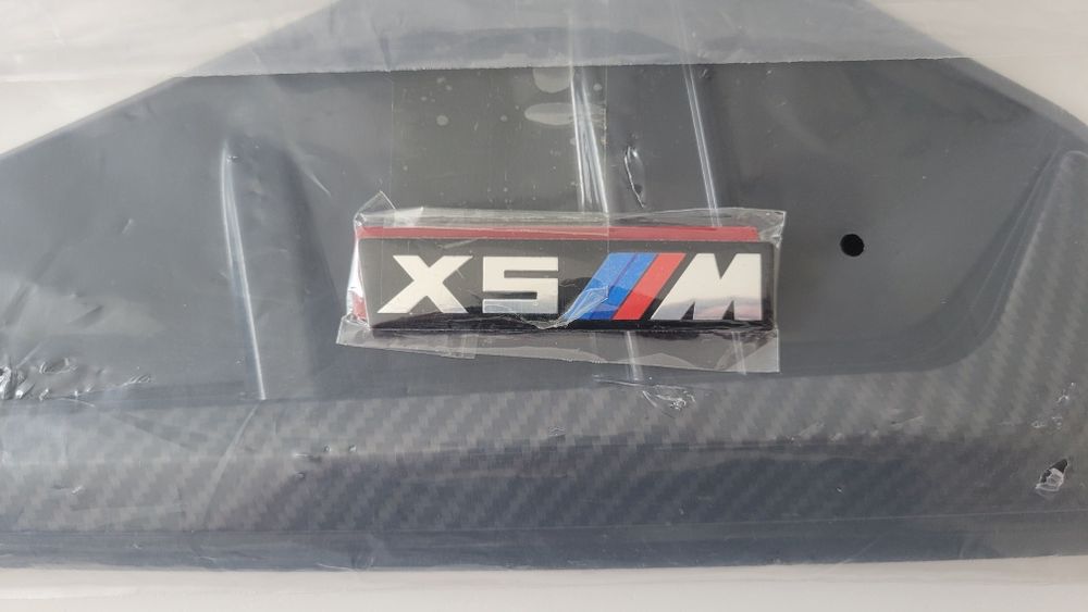 Embutimento de pára-lamas de fibra de carbono BMW X5 M G05 F95 de cola