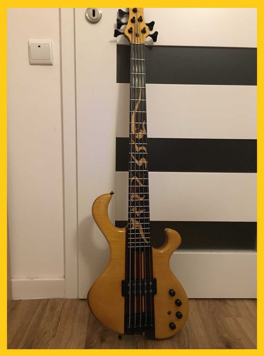 Gitara basowa aktywna Kania Spider 5 + Nordstrand  - zamienię/sprzedam
