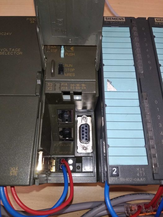 Sterownik Siemens S7 300 CPU315 2PN/DP - cały zestaw.