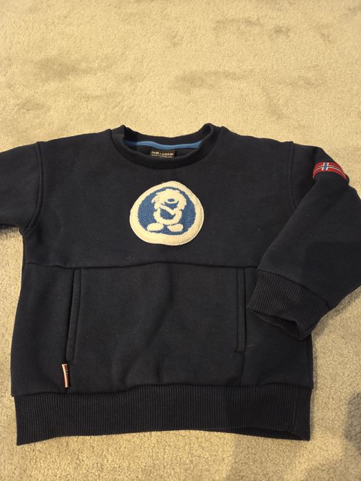 Bluza granatowa Troll Kids 98