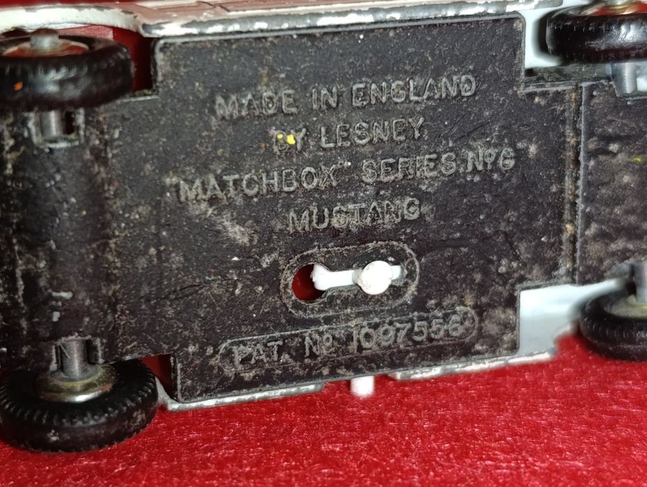Ford Mustang Matchbox 1960