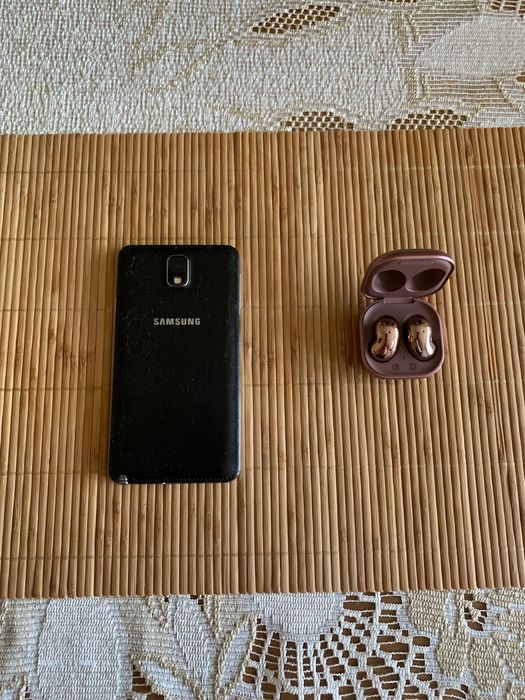 Samsung Note 3  i słuchawki bezprzewodowe