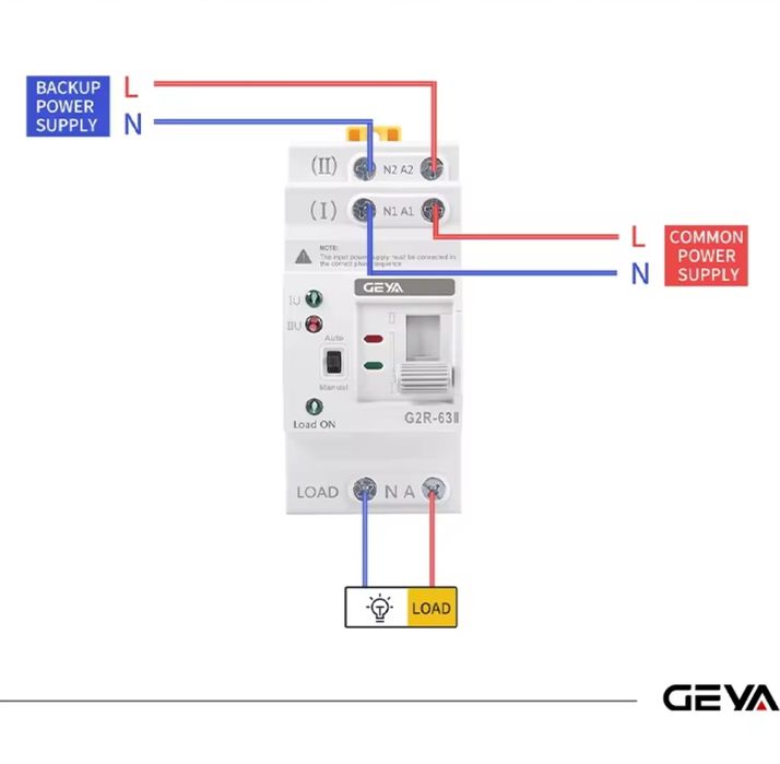 АВР G2R ll 2P 63A - 220V