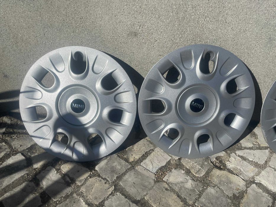 Jantes em ferro Mini One com pneus