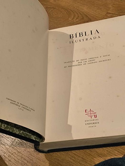 Livro "Bíblia Ilustrada" – 6 de 7 Volumes