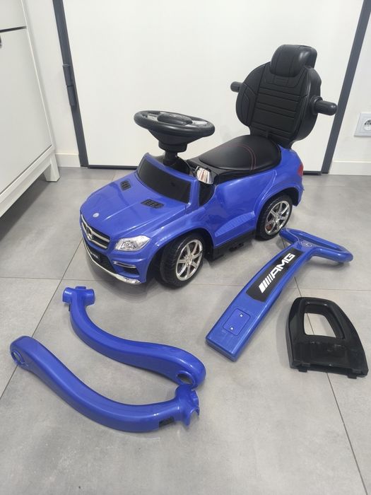 Mercedes GL63 AMG ultimar jezdzik 5w1 pchacz gumowe kola! Premium wers