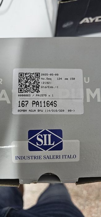 Bomba de agua bmw 114 316 230