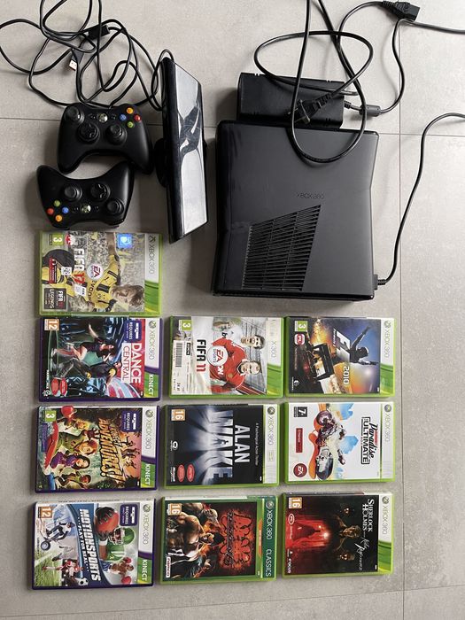 Xbox 360 + kinect + gry
