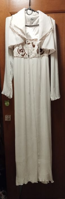 Святкове плаття на брітелях з жилетом