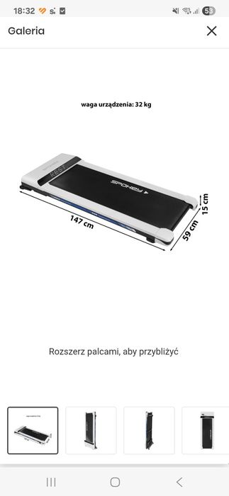 Bieżnia elektryczna SPOKEY