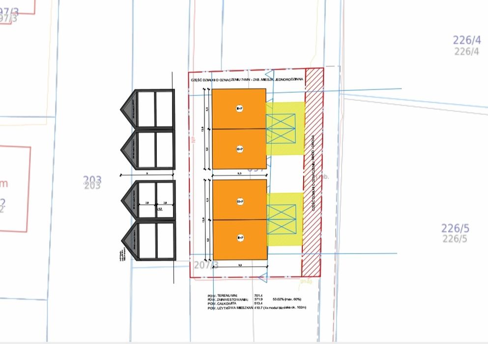 Ogłoszenie Sprzedaży Działki Budowlanej - 815 m² nr.697* - Widok 4