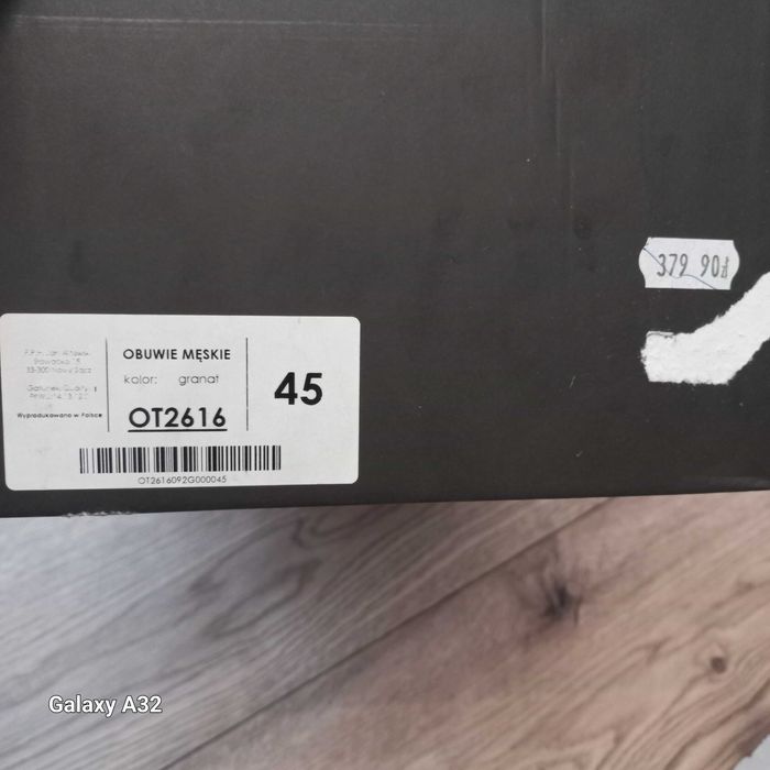 Mokasyny granatowe NOWE rozm.45