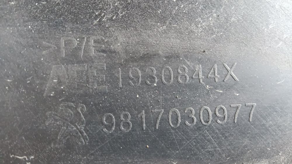 Parachoques Peugeot 508 para choques 2018