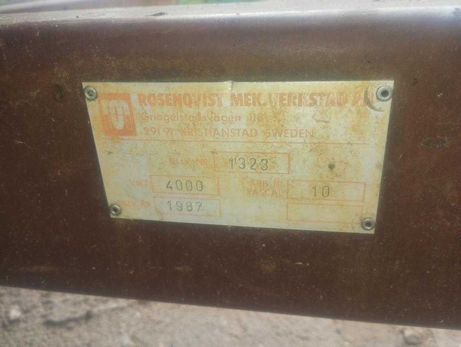 deszczownia szpulowa RMV 330/110 nie Bauer