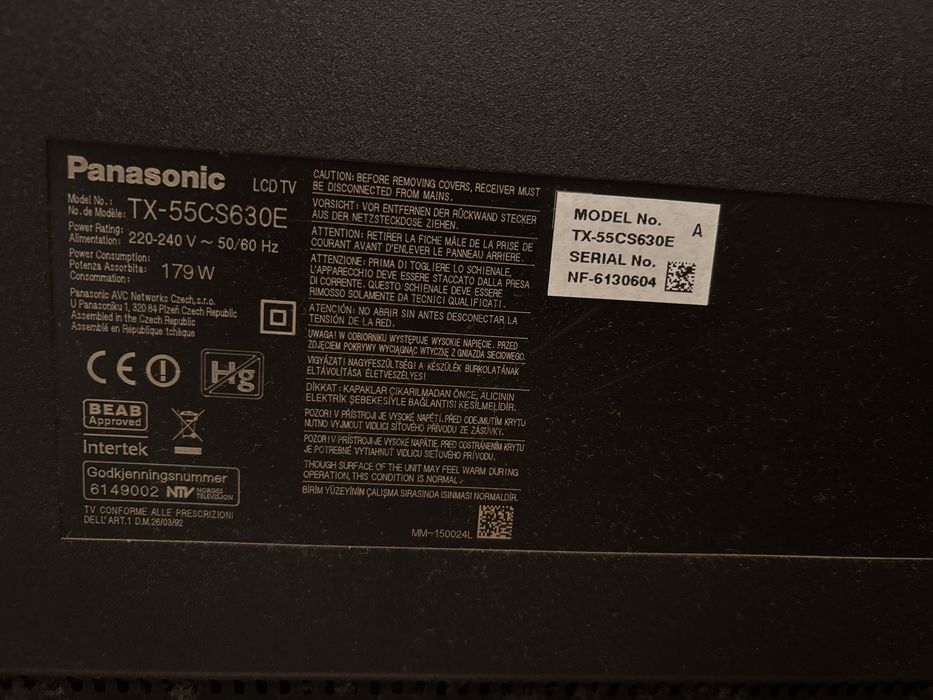 Telewizor smart TV Panasonic 50”
