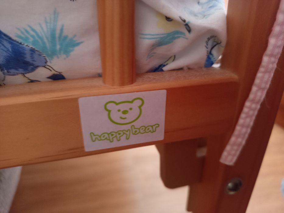 Cama de Grades Madeira Happy Bear
Happy Bear