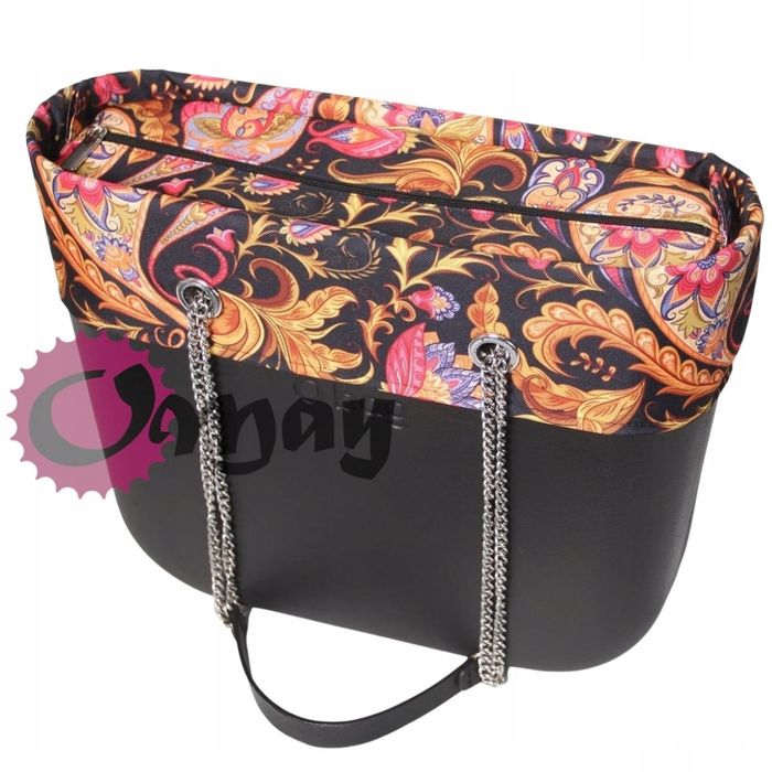 organizer OBAG MINI +OPASKA piękny orient 2 kieszenie wkład OMAY