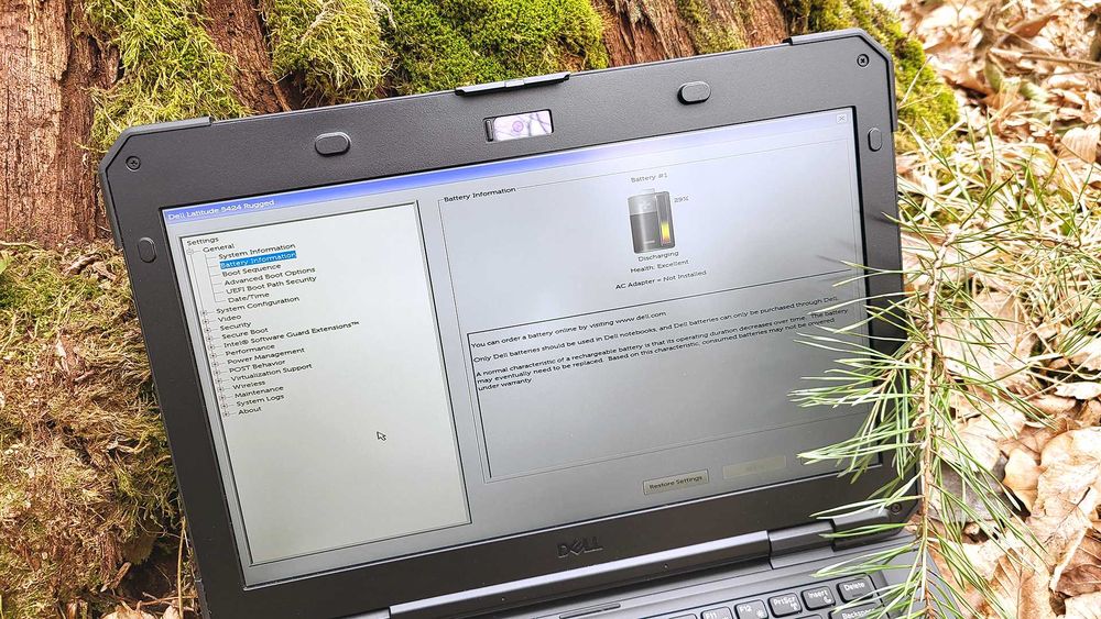 Защищенный ноутбук Dell Latitude 5424 Rugged, 14/i3/8GB/128GB/GPS